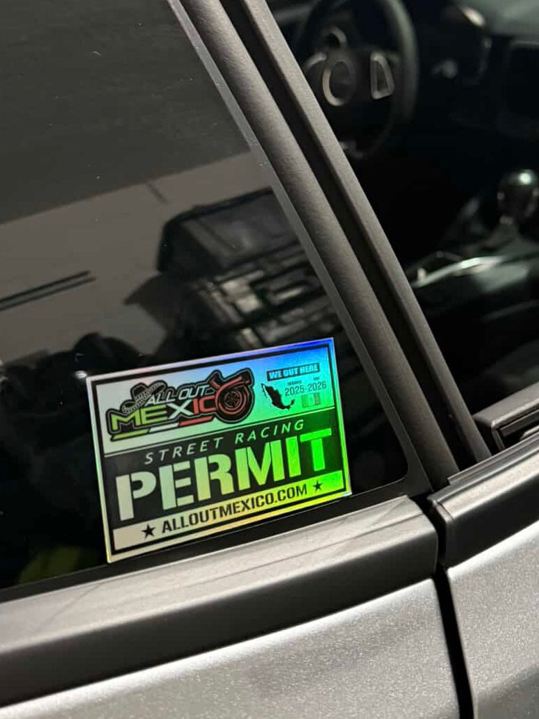 Racing Permit Sticker