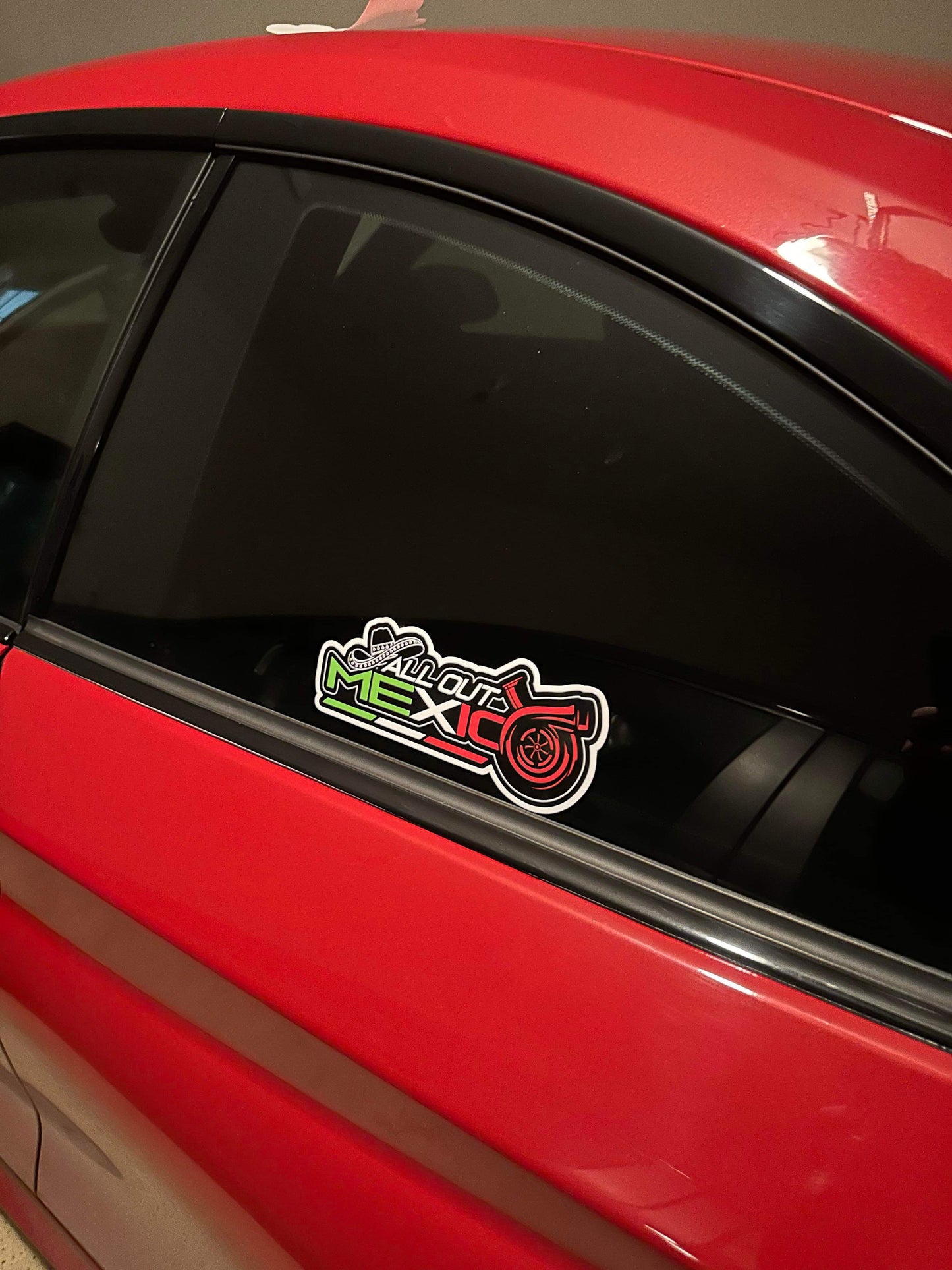 AllOutMexico Sticker